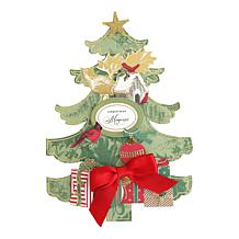 Anna Griffin® Christmas Tree-Shaped Cards and Embellishments