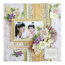 Anna Griffin Floral 3D 12" Border Dies