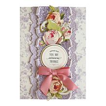 Anna Griffin® Floral 3D 12" Border Dies - Set of 2