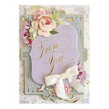 Anna Griffin® Gilded Sentiment Birthday/Friends Hot Foil Plates 4-pack
