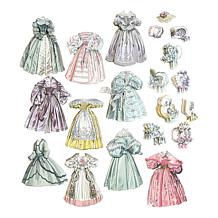 Anna Griffin® Paper Fashion Stickers - Set of 60