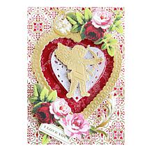 Anna Griffin® Red and White Lace Vellum - 24 Sheets