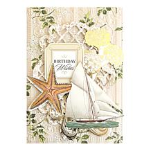 Anna Griffin® Summer House Card Stock and Embellishments