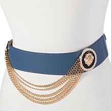 Antthony Lion's Head Chain Stretch Belt