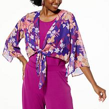 Antthony Originals Chiffon Bolero