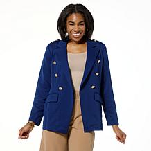 Antthony Ottoman Handkerchief Hem Blazer