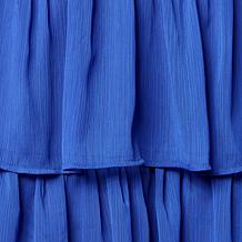 Antthony Overlay Tiered Maxi Dress