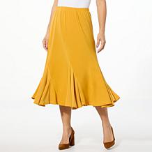 Antthony Spiral Seamed Midi Skirt