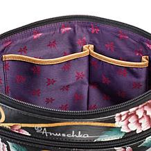 Anuschka Hand-Painted Leather Shoulder Bag