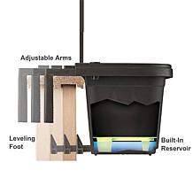 Apollo Adjustable Railing Planter - Set of 2