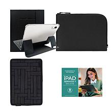 Apple 11 iPad 128GB w/Keyboard, Case, Sleeve and Accessories - Silver