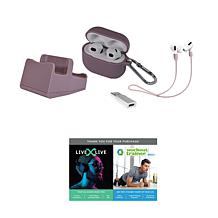 Apple AirPods 3rd Gen. MagSafe Earbuds w/Software Suite & Accessories