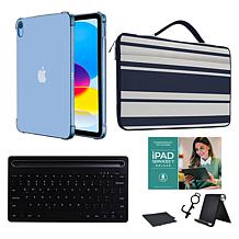 Apple iPad 11" 11th Gen 512GB Blue w/ Keyboard & Case