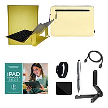 Apple iPad 11" 11th Gen Blue 256GB Wi-Fi Bundle w/Case & Voucher