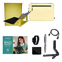 Apple iPad 11" 11th Gen Pink 128GB Wi-Fi Bundle w/Case & Voucher