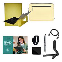 Apple iPad 11" 11th Gen Silver 128GB Wi-Fi Bundle w/Case & Voucher