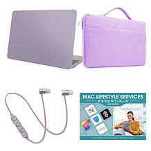 Apple MacBook Air 13" M1 Laptop Silver Bundle w/Bluetooth Earbuds