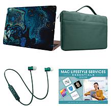 Apple MacBook Air 13" M1 Laptop Space Gray Bundle w/Bluetooth Earbuds