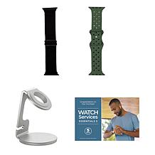 Apple Watch Series 11 GPS 46mm M/L with 2 Bands & Stand - Rose Gold