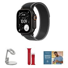 Apple Watch Ultra 3 GPS + Cellular 49mm Trail Loop Band M/L Bundle