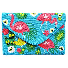 Aratta Paradise Hand-Embellished Clutch