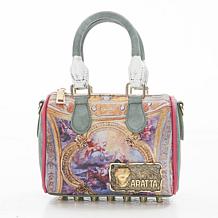 Aratta Teal w/ Pink Renaissance Handbag