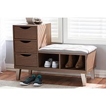 Arielle 3-Drawer Shoe Storage Seating Bench