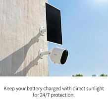 Arlo Essential 2K Outdoor Camera 2-pack with 2 Solar Panels