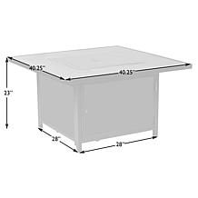 Armstrong Aluminum LPG Fire Pit