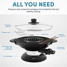 Aroma 5-Quart Electric Wok
