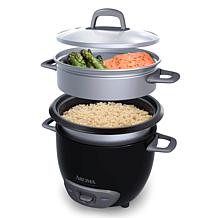 Aroma ARC-743-1NGB 6-Cup Pot Style Rice Cooker - Black