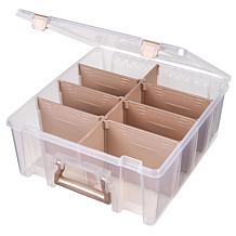ArtBin Super Satchel Double Deep W/Removable Dividers-Rose Gold Handle