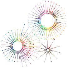 Artist Grade Color Gel Pen Set - 100 Count 