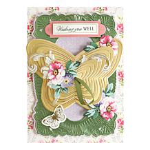 "As Is" Anna Griffin® Kirigami Flower and Butterfly Dies - Set of 4