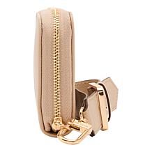 "As Is" Anne Klein Solid Zip Around Wallet