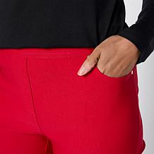 "As Is" Antthony Stretch Knit Pull-On Ankle Pant