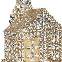 "As Is" august & leo 24.5" Jeweled Church with LED Candle