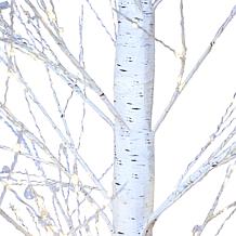 "As Is" august & leo 7' Lit Jeweled Birch Tree