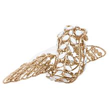 "As Is" august & leo Jeweled Turtle Doves Set of 2