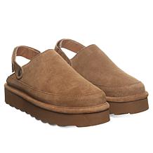 "As Is" BEARPAW® Brooke Suede Clog