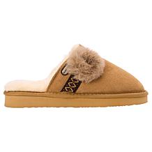 "As Is" BEARPAW® Linda Suede Slipper with Rain & Stain Repellent