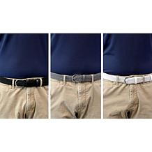"As Is" Bell & Howell 3-pack Stretch Belt Set