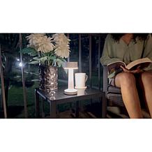 "As Is" Bell + Howell 2-pack Chelsea Deluxe Rechargeable Touch Lamp 