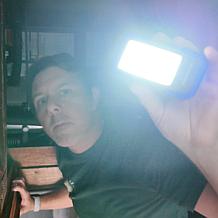 "As Is" Bell + Howell Worklight with Magnet, Clip and LED Strobe - ...