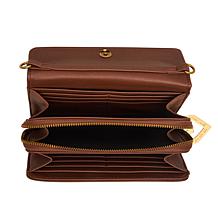 "As Is" Betsey Johnson Baking Spirits Bright Wallet Crossbody