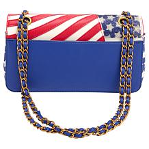 "As Is" Betsey Johnson Freedom Flap Convertible Crossbody Bag