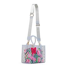 "As Is" Betsey Johnson Jammin Clear Satchel with Pouch