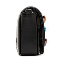 "As Is" Betsey Johnson Rise to the Occasion Bejeweled Crossbody Han...