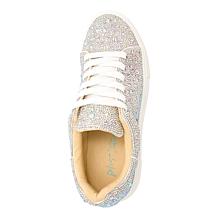 "As Is" Betsey Johnson Sidny Rhinestone or Faux Pearl Platform Sneaker