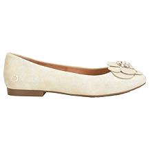 "As Is" Born® Petula Suede Flower Flat